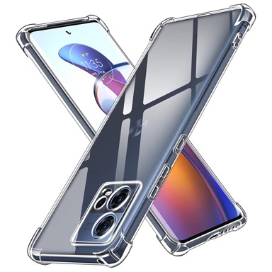 TECHSUIT Prozirna maskica otporna na udarce Shockproof Clear Silicone za Motorola Edge 30 Fusion