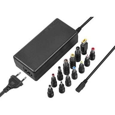 AVACOM Punjač za laptop, 90W, univerzalni, crni