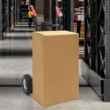 Ručna trola 57 x 46 x 113 cm, čelik, crna i crvena