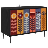 TV ormarić Essen 69 x 33 x 50,5 cm od konstruiranog drva, crni hrast