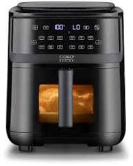 CASO DESIGN Friteza na vrući zrak AirFry & Steam 700, 1700W, 7 l, crna