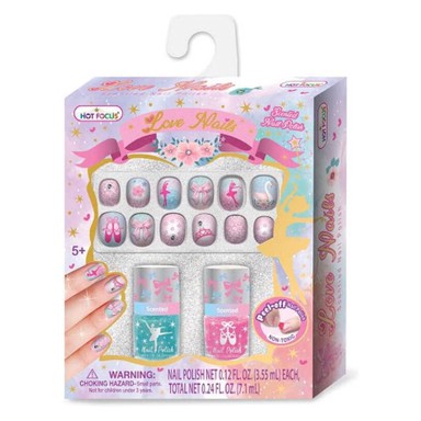 HOT FOCUS Set umjetnih noktića Love