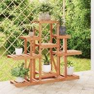 Stalak za cvijeće 110 x 25 x 96 cm od masivne jelovine