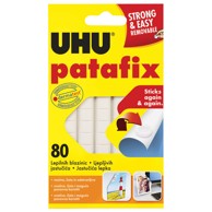 UHU Ljepilo-jastučići Patafix, 65 g, 80 kom., bijeli
