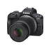 CANON Mirrorless fotoaparat EOS R100, RF-S 18-45mm F4.5-6.3 IS STM + RF-S 55-200mm F5-7.1 IS STM Kit, crni