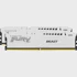 KINGSTON RAM memorija KF560C30BWEK2-32 FURY Beast, 32GB (2x16GB), DDR5 6000MHz, CL30, DIMM, bijela