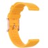 B-STRAP Silicone Rain remen za Garmin Venu 2, yellow