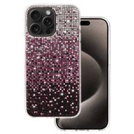 ONASI Silikonska maskica Star Light, iPhone 15, roza