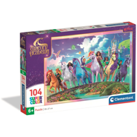 CLEMENTONI Puzzle Unicorn Academy, 104 kom.