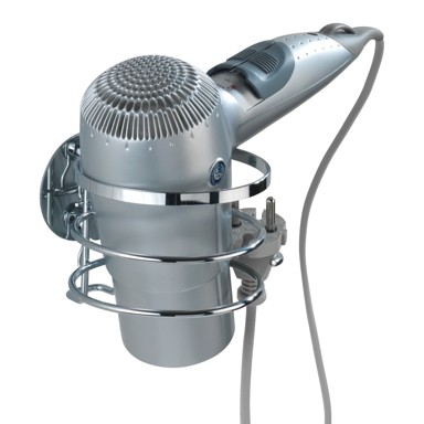 WENKO Samostojeći stalak za sušilo za kosu Turbo-Loc, øpterećenje do 40 kg