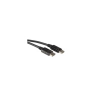 STANDARD DisplayPort Kabel, 3 m, crni