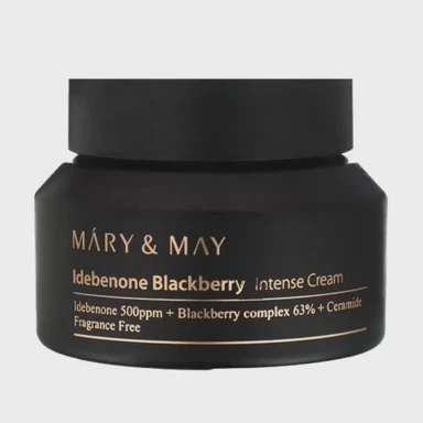 MARY&MAY Krema protiv bora Idebenone Blackberry Intense Cream 70 g
