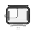 TELESIN Vodootporna maska Waterproof za GoPro Hero 9 / 10 / 11 / 12, prozirna (GP-WTP-901)