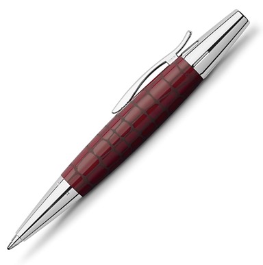 FABER-CASTELL Kemijska olovka E-Motion Croco bordo