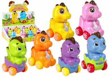 Igračka na navijanje, Dino u jajetu, šarena