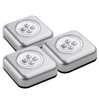 MULLER-LICHT LED svjetlo Triplex 0,5W, 8lm, 12500K x3, 6,8cm