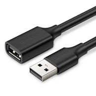 UGREEN USB kabel produžni, muški - USB ženski 2.0, 480 Mbps, 1,5 m, crni