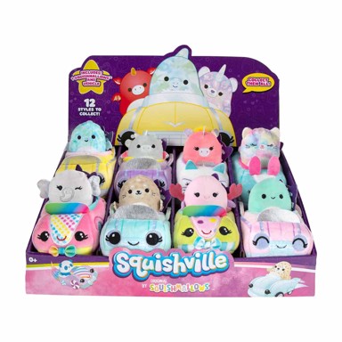 SQUISHMALLOWS Plišanac u vozilu, sorto