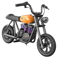 HYPER GOGO Električni motocikl Pioneer 12 Plus za djecu, narančasti