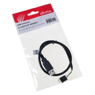 AKASA Eksterni na interni USB kabel, 40 cm, EXUSBIE-40