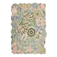 FLAIR RUGS Zeleni ručno rađen vunen tepih 200x290 cm Bryony Shaped Floral 