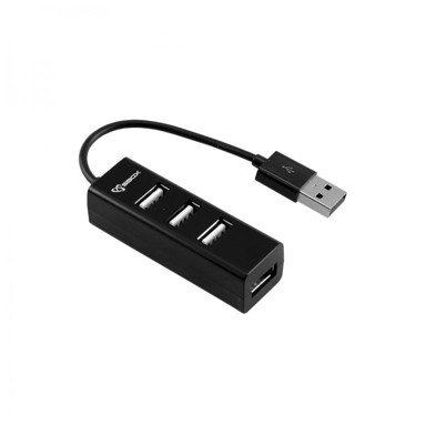 SBOX USB hub h-204 usb-2.0 4 port black