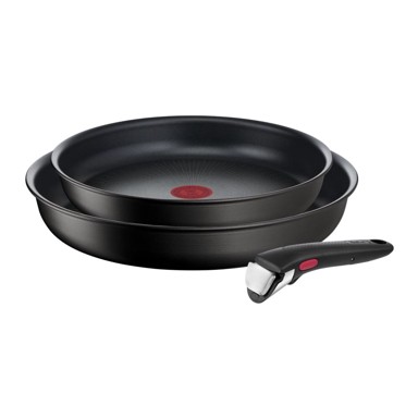 TEFAL Aluminijske tave u setu 2 kom s neprijanjajućom površinom/s uklonjivom ručkom ø 28 cm INGENIO Eco Resis L3979102
