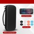 NIKCORP Zaštitna futrola za Nintendo Switch 2, Hard Shell, 10 utora za igre, crna