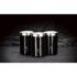 BERLINGERHAUS Posude za začine Black Silver set 3/1