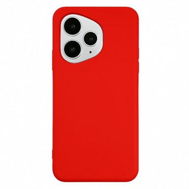 MAXMOBILE Maskica za Honor 400 Pro, silikonska, Mikro, crvena