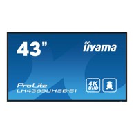 IIYAMA Monitor LH4365UHSB-B1 UHD, 4K, crna