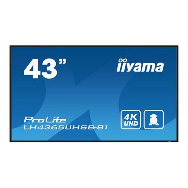 IIYAMA Monitor LH4365UHSB-B1 UHD, 4K, crna