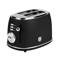 BERLINGERHAUS Toster BH-9642, 850 W, Matte Black Collection
