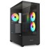 SHARKOON Kućište SK6 ARGB, Midi Tower, ATX, 3x ARGB ventilatora, crno