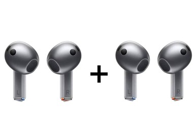 SAMSUNG Slušalice Galaxy Buds3, srebrne, komplet 2x (SM-R530NZAAEUC-1)