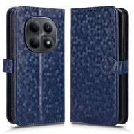 Preklopna futrola za Xiaomi Redmi Note 15 5G / Xiaomi Poco M8 5G, novčanik u obliku romboidnog uzorka, plava