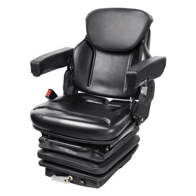 VEVOR Sjedalo za traktor TY-A14, 59 x 56 x 75,5 cm, crna