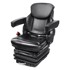 VEVOR Sjedalo za traktor TY-A14, 59 x 56 x 75,5 cm, crna