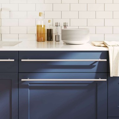 Ručke za ormarić 20 kom 480 mm, srebrne