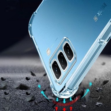 OVERBOARD Futrola za Infinix Hot 50 Pro+ 4G, otporna na padove, prozirna