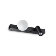 Zidna svjetiljka Ping Pong, AP, crna
