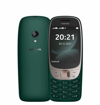 NOKIA klasični mobitel 6310 DS, zeleni