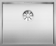 BLANCO Sudoper ZEROX 500-U InFino DURINOX, bez dalj.upr.