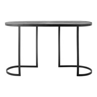 BLOOMINGVILLE Pomoćni stol Carter 38,5x110 cm crni