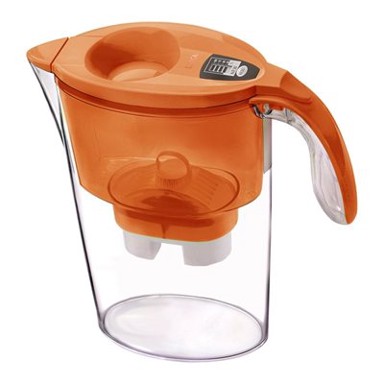 LAICA Vrč za filtriranje vode Stream line, 2,3 l, narančasti