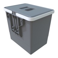 ELLETIPI Plastična kanta za otpad/ugradbena 15 l Easy