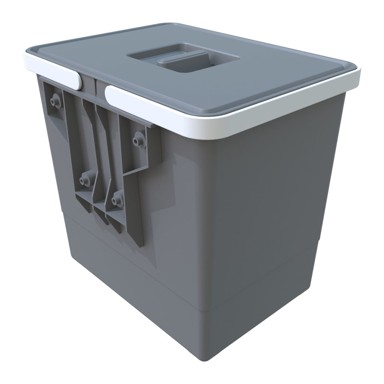ELLETIPI Plastična kanta za otpad/ugradbena 15 l Easy