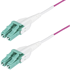 STARTECH.COM Optički kabel OM4RLCLC20M, LC, OM4, OFNR, 20 m, ljubičasti