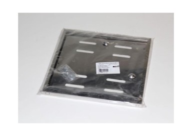 Okvir registarskog broja inox za motor dimenzija 20x20cm