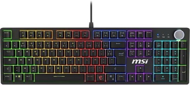 MSI Gaming tipkovnica Forge GK320, mehanička, Red prekidači, FR layout, Hot-Swappable